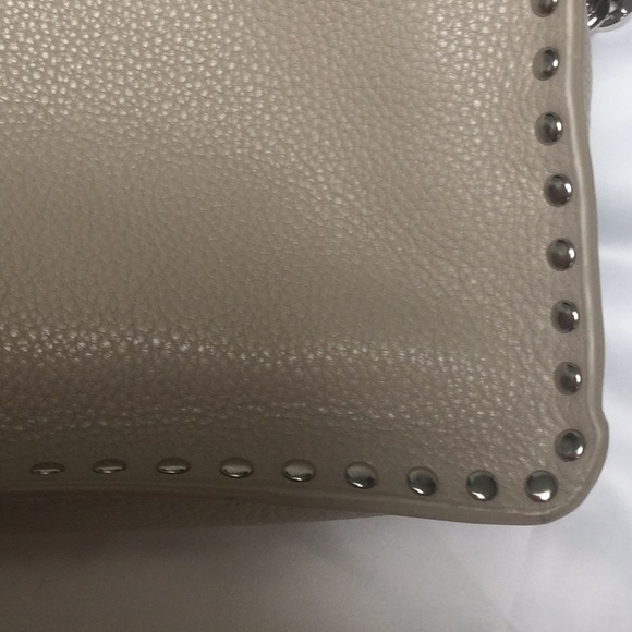 Michael Kors crossbody purse w/studs and strap - Picture 4 of 6